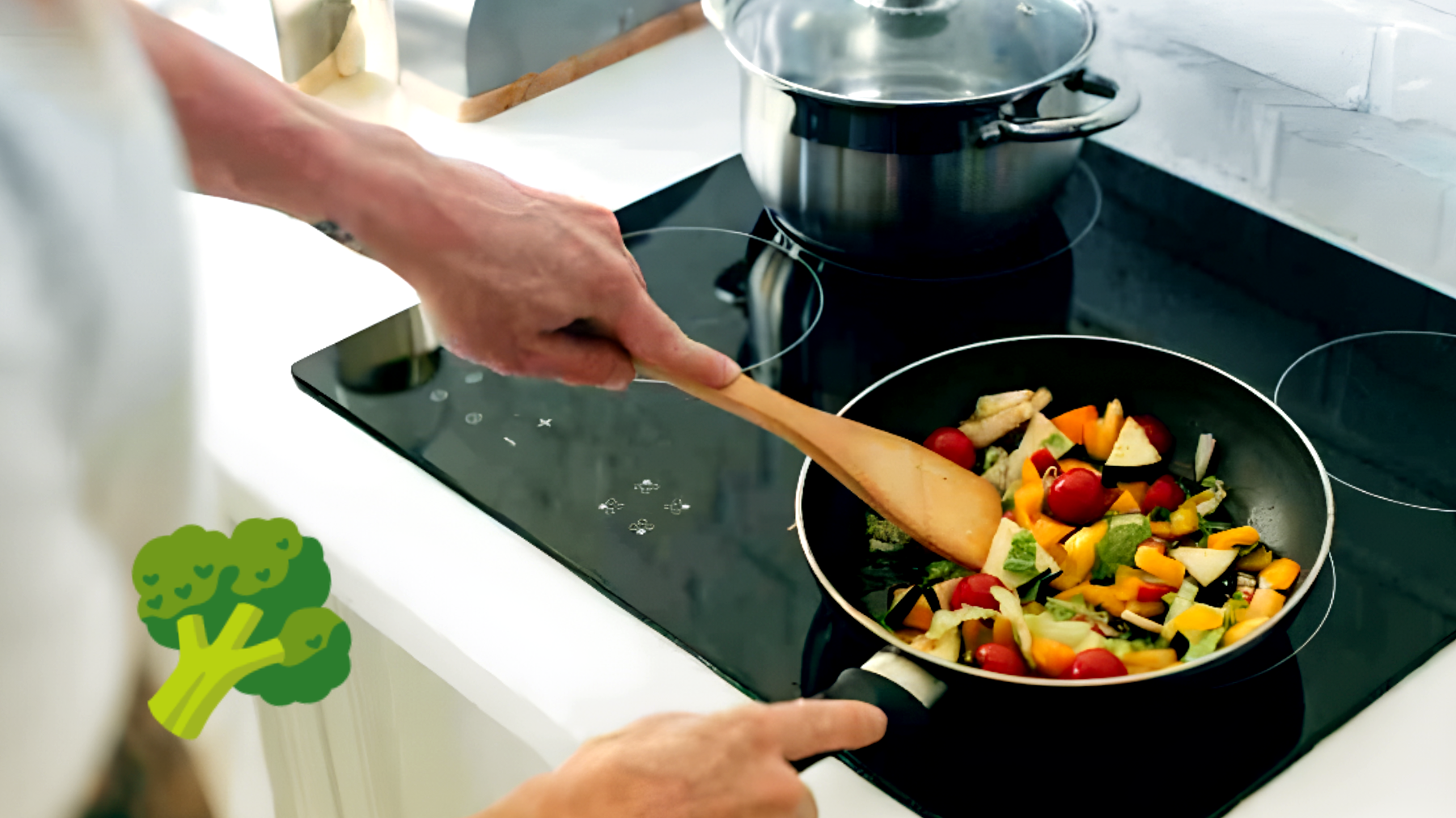 Cucina le verdure in modo sano"